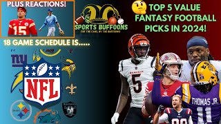 🏈 Fantasy Picks Royals Playoff Push Chiefs Camp NFL 18Game Debate ⚾ [upl. by Byler611]