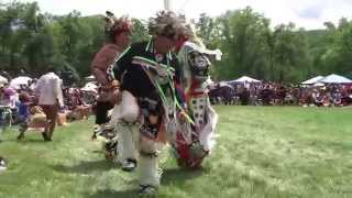 Haudensaunee Iroquois Stick Dance  Bear Mountain PowWow  Redhawk Native Arts [upl. by Clemmie]