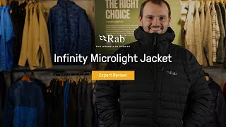 Rab Infinity Microlight Jacket Expert Review  Men’s 2021 [upl. by Elcarim372]