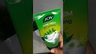 Joy Pure Neem Face Wash Review  My point of View  Genuine Review ytshorts shorts [upl. by Kimura]