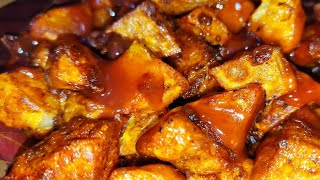 CRISPY POTATO CHIPS  CRISPY CUBE FRIES  SPICY CRISPY SNACK RECIPE [upl. by Nic]