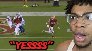 Zaire Reacts To RIVALRY Dallas Cowboys vs San Francisco 49ers Game Highlights  NFL [upl. by Neyu]