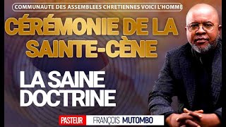 CULTE DE LA SAINTE  CENE VENDREDI 15 DEC 2023 AVEC PASTEUR François MUTOMBO VH [upl. by Zetrac830]