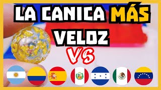 Todos los Países vs La Canica más Rápida  Torneo de Canicas [upl. by Aisylla]