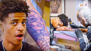 Kiyan Anthony CHALLENGES Bryce James In Front Of LeBron amp Gets Lala TATTOO 😱 [upl. by Yojal]