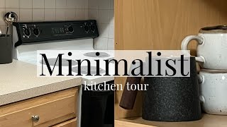 Minimalist Kitchen Tour [upl. by Latty131]