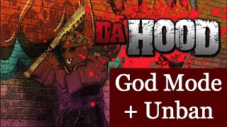 ROBLOX  DA HOOD  GOD MODE  UNBAN  OP SCRIPT [upl. by Merv16]