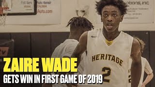 Zaire Wade Throws Down WITH EASE In Game  Full Highlights [upl. by Adaurd]