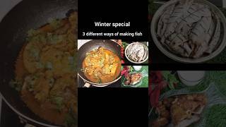 Singhara fish Fry trout fish fish curry all 3 recipes in 1 video [upl. by Vashti]