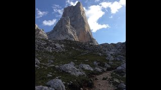 Naranjo de Bulnes Picu Urriellu Vía directa de Los Martinez GOPRO completa [upl. by Anella]