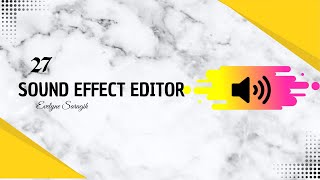 20 SOUND EFFECT EDITOR  NO COPYRIGHT  TRENDING [upl. by Nnoj]