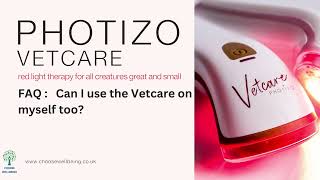 Can I use the Photizo Vetcare on myself [upl. by Hamrnand]