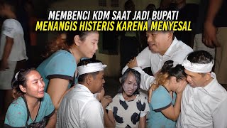 TEH META MENANGIS HISTERIS  MENYESAL TELAH MEMBENC1 KDM SAAT JADI BUPATI [upl. by Soluk669]