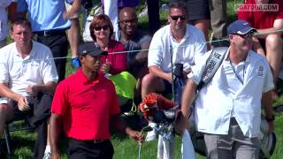 2012 Shots of the Year No 2  Tiger Woods [upl. by Durarte356]