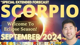 Scorpio September 2024 Your BIG Awakening With Powerful Eclipse Tarot Horoscope [upl. by Harat7]