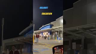 Walmart EVACUATED Not a Drill fyp shorts emergency 911 [upl. by Eerihs]