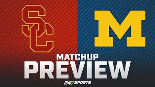 USC Trojans vs Michigan Wolverines  College Football Week 4  Game Preview 🏈 [upl. by Eiruam]