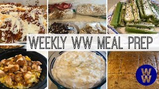 WW Meal Prep  KFC Bowls Banana snack cake Manicotti [upl. by Ordnaxela77]