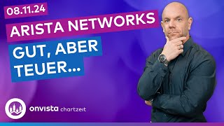 Arista Networks – nach Zahlen korrigiert die Aktie Das hat einen Grund [upl. by Saw332]