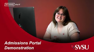 Admissions Portal Demonstration [upl. by Reddy683]