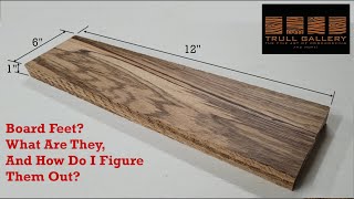 How to Calculate Board Feet [upl. by Aicilana121]