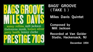 01 Bags Groove Take 1 [upl. by Young]