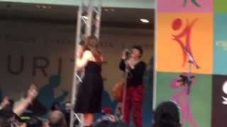 Cristina DAvena  Showcase  Centro Commerciale Campania Marcianise CE 05052013 [upl. by Esyla]