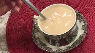 Quick and Easy Masala Tea in Microwave  Indian Spicy Tea  Masala Chai Recipe [upl. by Elatan]