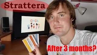 Strattera for adult ADHD treatment  3 Months review [upl. by Dlanar]