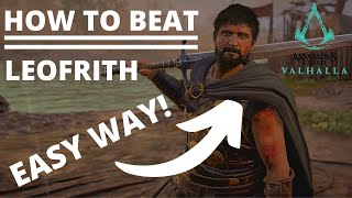 How to beat Leofrith  Boss fight  Assassins Creed Valhalla [upl. by Mossberg]