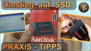 Ratgeber Umstieg von Festplatte auf SSD  Was ist zu beachten [upl. by Ednihek]