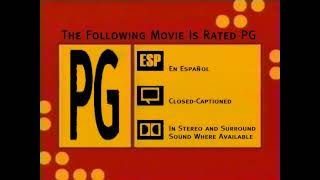 HBO Family Rated PG Bumper RedYellow Dots 19992006 [upl. by Ayikaz613]