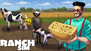 КОРОВНИК ПРИНОСИТ СВОИ ПЛОДЫ РАЗВОДИМ КОРОВ В RANCH SIMULATOR [upl. by Gnirps]