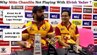 Nitin Chandila Is Not In Elvish Yadav Team😳Now With SONUSHARMAMotivation Team 😳Nitin Chandila Win [upl. by Canale]