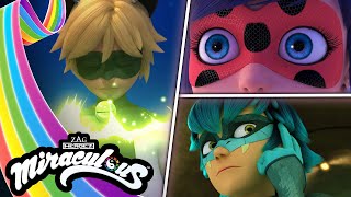 MIRACULOUS  🐞 EPHEMERAL  Cat Noir reveal ☯️  SEASON 4 [upl. by Ytirev]