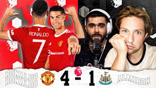 VIVA RONALDO MANCHESTER UNITED 41 NEWCASTLE FT AdamMcKola [upl. by Mavra]