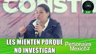 Lenia Batres miente a los aplaudidores de Morena en foros sobre el Poder Judicial y se los demuestro [upl. by Zanlog116]