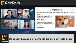 Dogecoin Surges as Payments Go Live on Tesla Store [upl. by Winwaloe593]