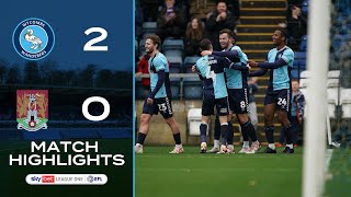 HIGHLIGHTS  Wycombe 20 Northampton [upl. by Llesirg482]