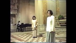 Mozart Così fan tutte Fiordiligi Dorabella duets from Cesare Scarton Recital 1999 [upl. by Ggerk]