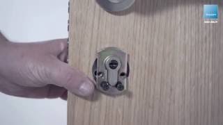 Mutipoint mortise lock replacement by TAB autodeadbolt – TESA ASSA ABLOY [upl. by Hajidak]