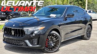 2024 Maserati Levante Modena Ultima Goes Triple Black But Is Anything New [upl. by Gary]