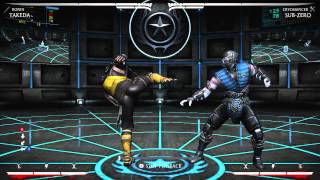 Mortal Kombat X  Ronin Takeda quick call combos [upl. by Hsemin]