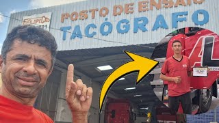 na equipeças em Campina Grande PB aferição de tacografo [upl. by Lledrev]