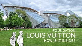 4K Paris 🇫🇷  Louis Vuitton Foundation  How Is It Inside [upl. by Ahel]