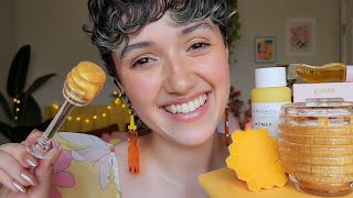 ASMR 🍯 Honey Glow Spa Treatment layered sounds skincare rp personal attention [upl. by Tani777]