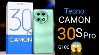 Tecno Camon 30s pro  new processor G100 🔥 Camon 30s Pro launch date Pakistan [upl. by Leahkim]