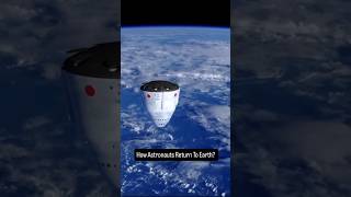 How Astronauts Return To Earthfacts sciencefacts space knowledge [upl. by Eimoan]