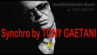 Califano PIERCARLINO Karaoke con testo by Tony Gaetani [upl. by Assilat]