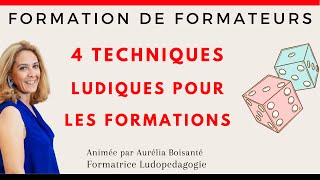 4 Techniques Ludiques à utiliser en Formation dAdultes  V2 animée avec VideoScribe [upl. by Cyril]